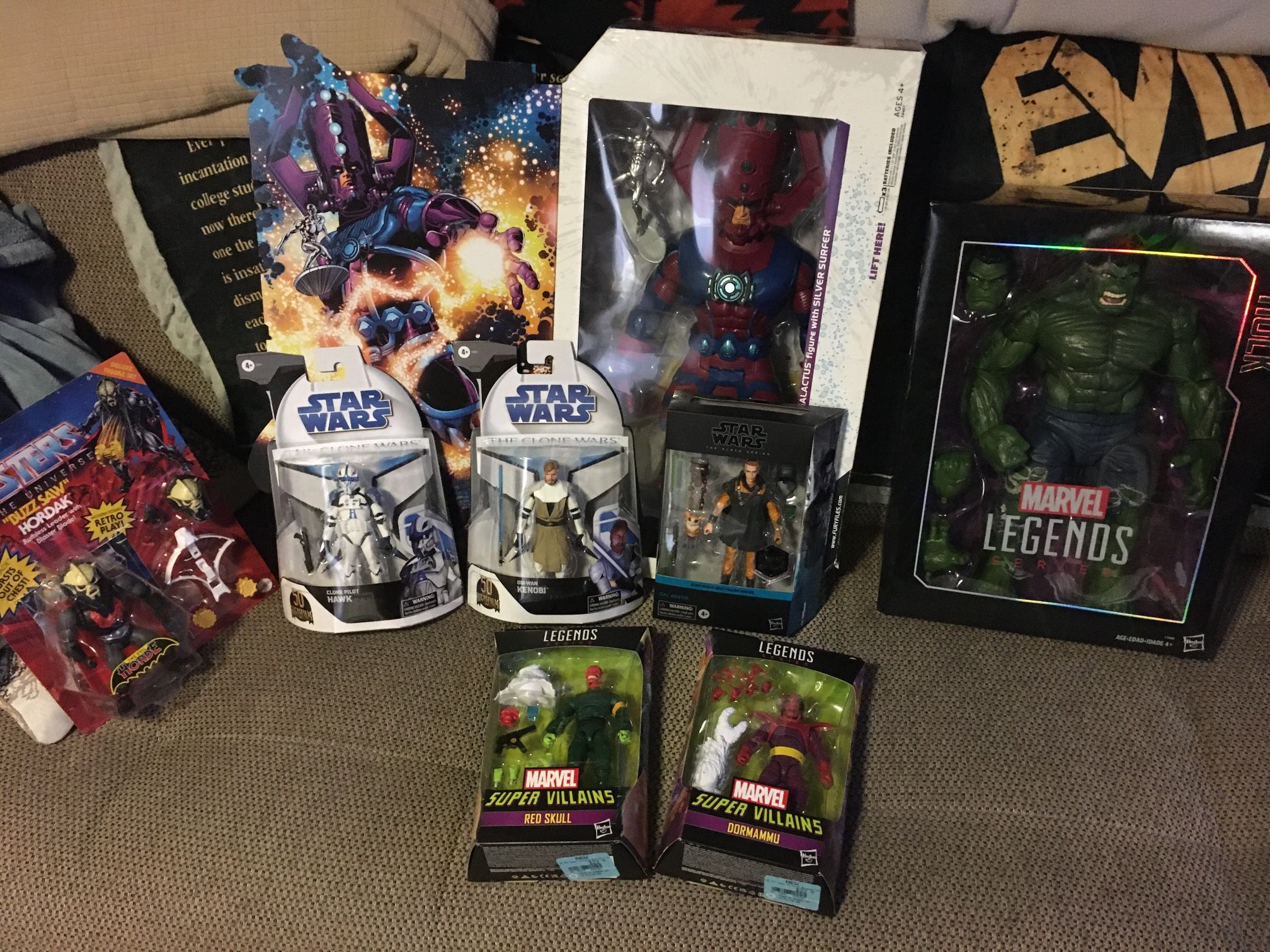 Action Figure Lot Marvel, Star Wars, Motu 