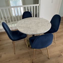 West Elm Dining Table & Chairs 
