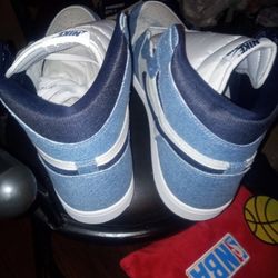 JORDAN RETRO (Hightop) - Powder Blue/White Size - 17