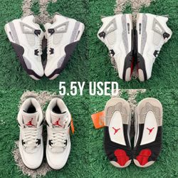 AJ4 “White Cement 2025” Size: 5.5Y