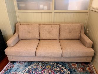 Beige couch