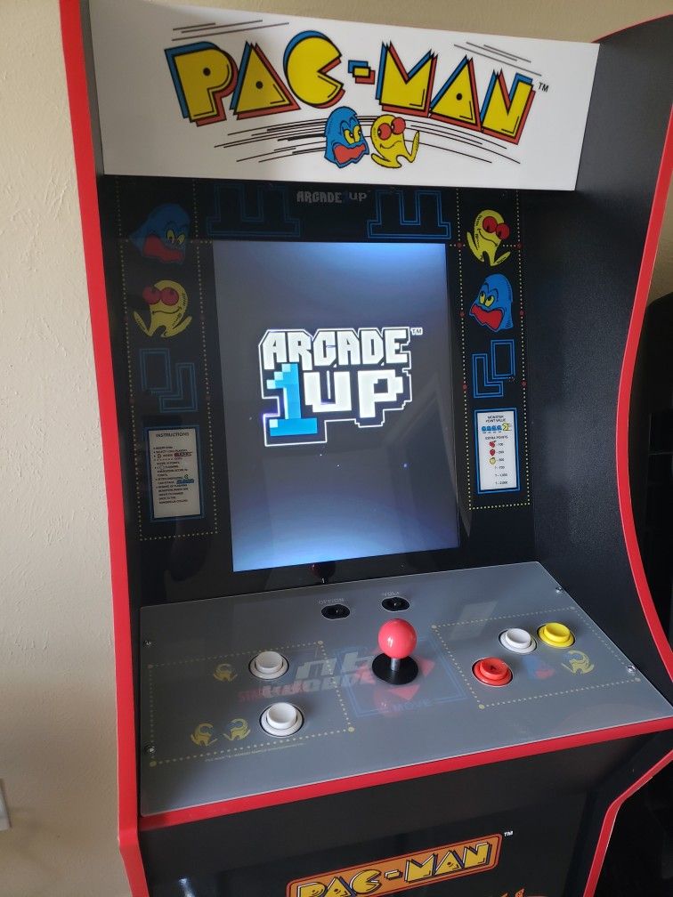 Classic Pac-Man Video Game Console 1Up Arcade