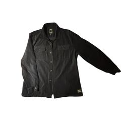 Navy Blue Union corduroy button-up shirt