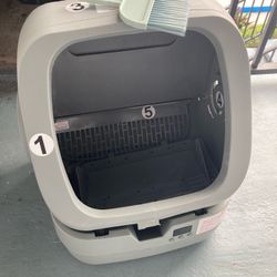  Automatic Cat Litter Box Self Cleaning..