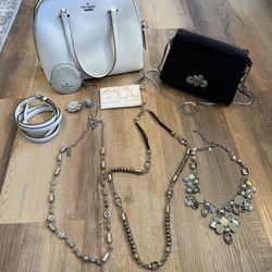 Kate Spade Purse,Brighton Leather Crossbody Bag,Coach Card Holder,Chico Jewelry
