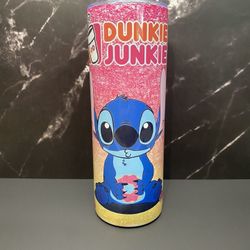 Stitch Dunkie Junkie 20oz Tumbler Cup 
