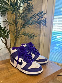 Nike Dunk High Electro Purple Midnight Navy