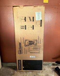 New Siemens Sub Panel