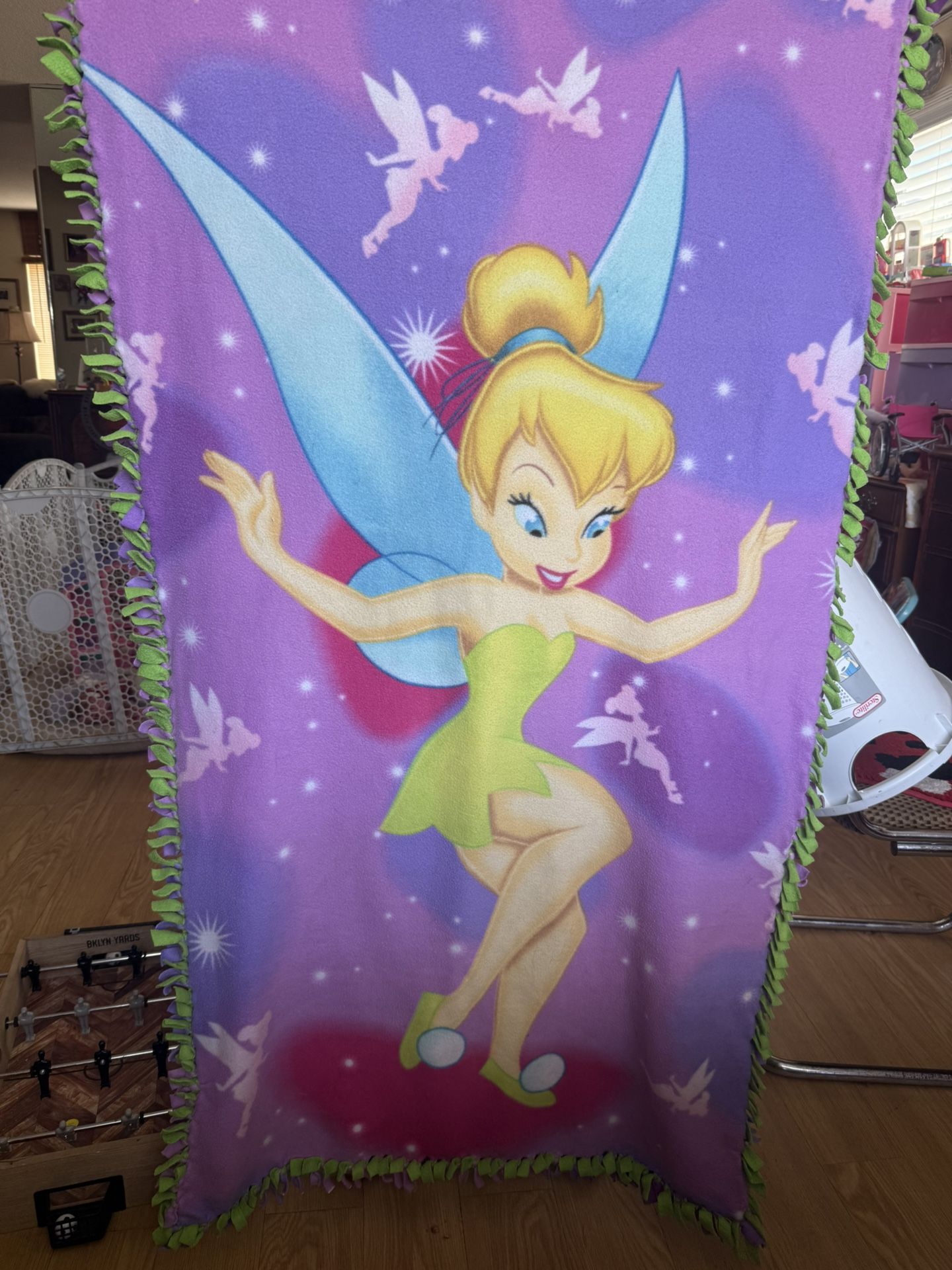 Tinker Bell handmade blanket