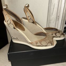 Coach Heel Wedges 