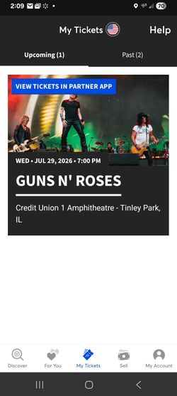 Guns n roses tix