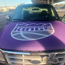 Sacramento Kings Car Hood Cover 