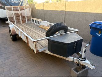 ATV Trailer 5’x14’ w/Tongue tool box