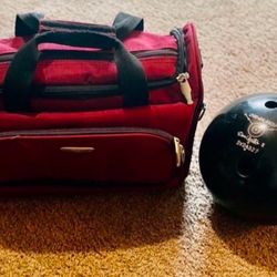 Bowling Ball with Bag 💵   Bola de Boliche con Bolsa 
