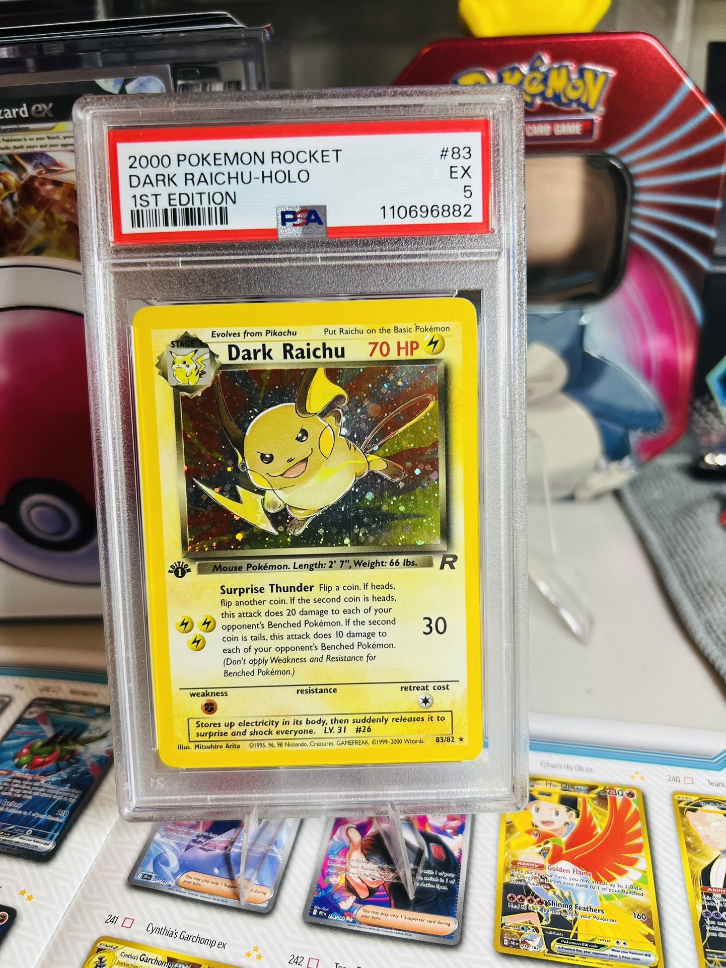 Pokemon Dark Raichu Holo