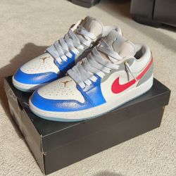 low top Jordan 1 se size 8 shoe
