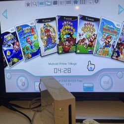 Nintendo Wii With Games Included 
