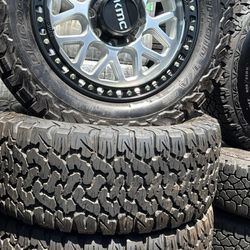 WHEELS KMC GRS 20x9 BRAND NEW DODGE RAM 8 LUGS 