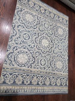 Area rug 100% wool