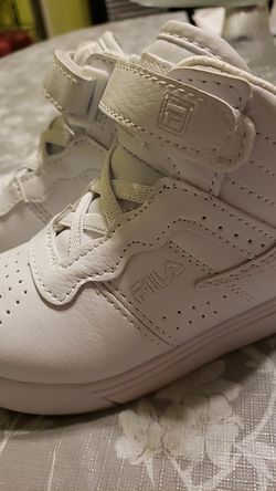 Fila high top sneakers toddler size 8