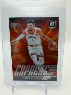 2024 PANINI DONRUSS OPTIC EXPRESS LANE 19 VICTOR WEMBANYAMA HOLO