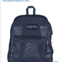 JanSport® Mesh Backpack Royal Blue