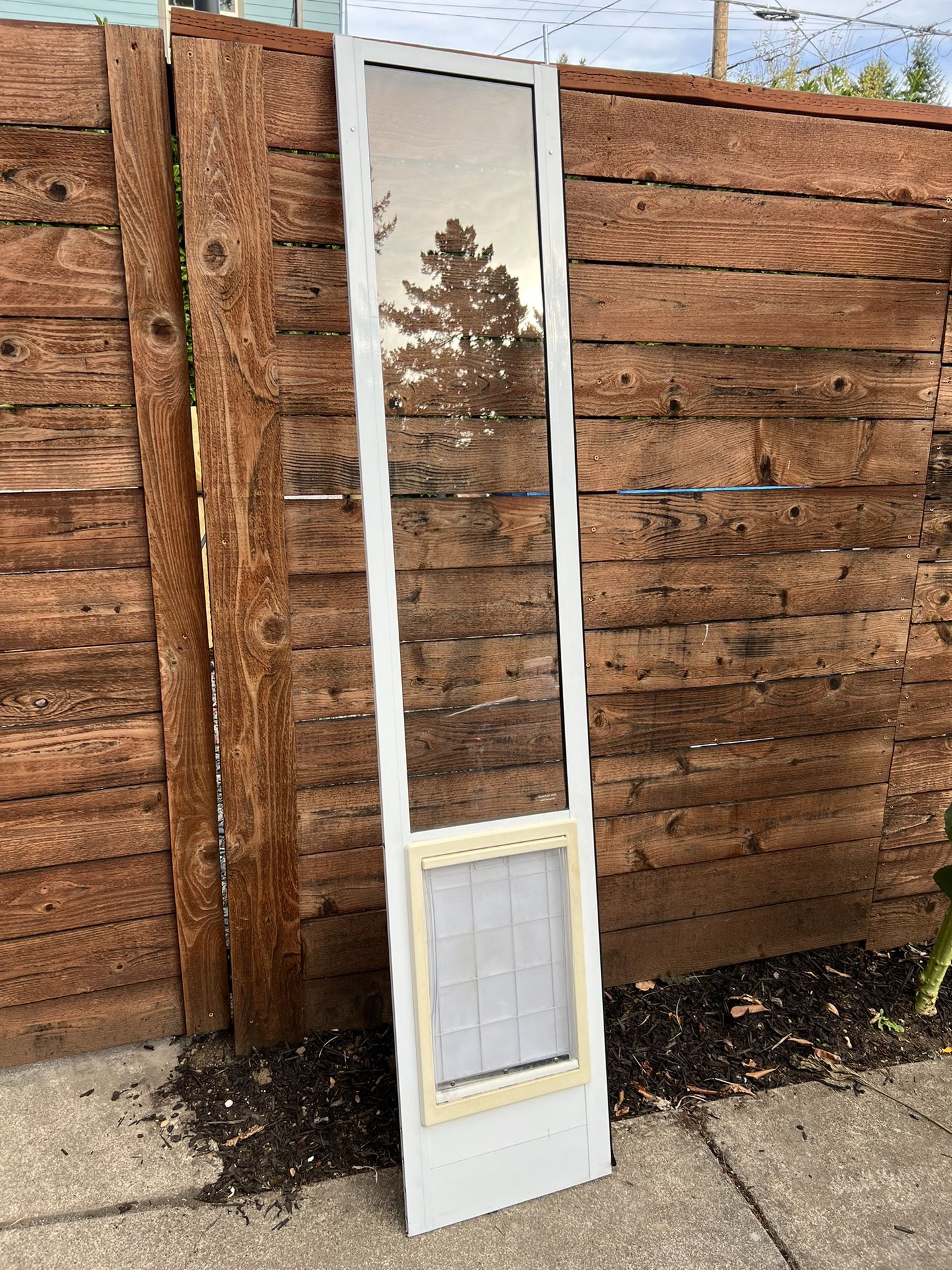 Adjustable Pet Patio Door Panel