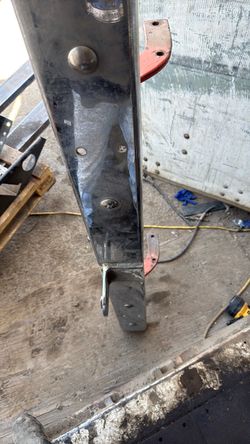 Polished Stainless Steel Corner Post with Mounting Hardware