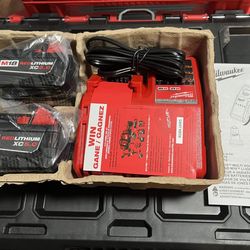 Milwaukee M18 18-Volt Lithium-Ion XC Starter Kit