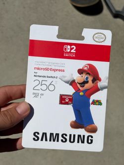 Switch 2 Micro SD Express 256 GB Brand New