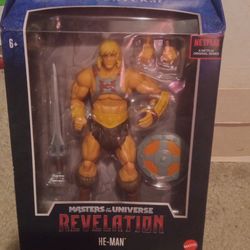 Masters Of The Universe Revelation He-Man Action Figure By Mattel