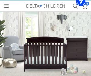 Delta Children Sutton 4-in-1 Convertible Crib