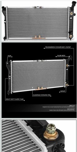 Cooling Radiator Compatible with 94-01 Chevy Lumina / 98-99 Monte Carlo 3.1L 3.4L 3.8L AT