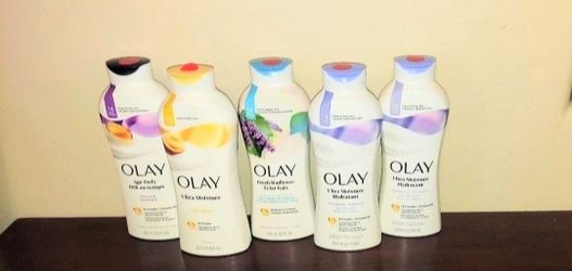 Olay Body Wash Bundle – 5 Bottles