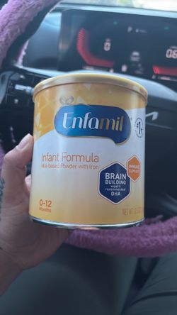 Yellow Can Enfamil