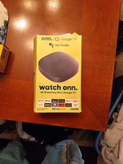 Onn Google Tv Streaming Player $25obo Open Box Never Used First Offer To Pickup Asap