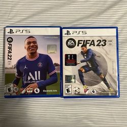 FIFA 22 and FIFA 23 PS5 Disc Version