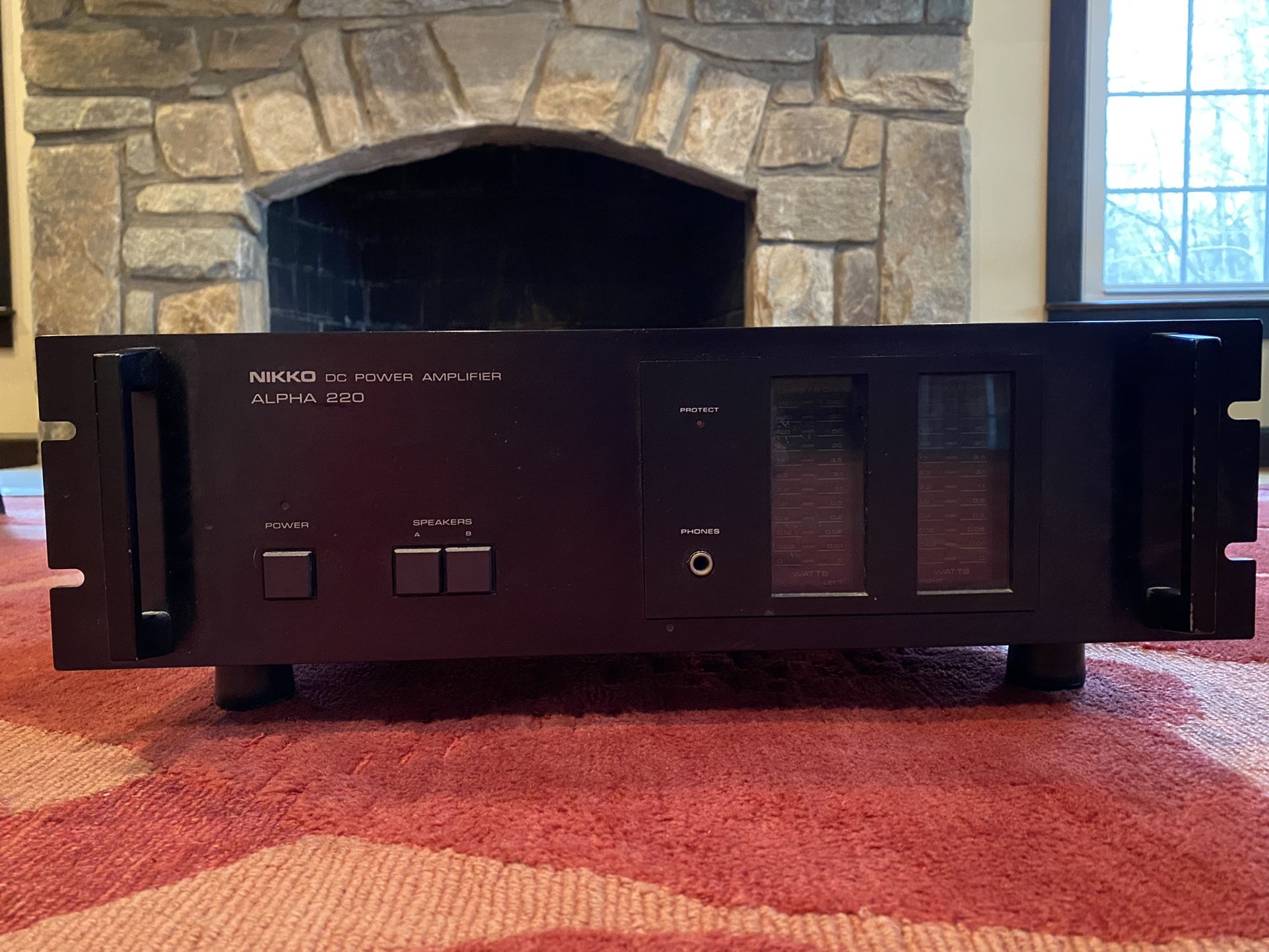 NIKKO Alpha 220, 2 Channel *Stereo Hi-Fi Power Amplifier