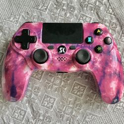 Controller for PS4, Wireless Controller Pink for Sony PlayStation 4/Slim/Pro