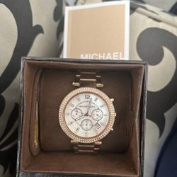 Michael Kors Parker MK-5491 Parker Rose Gold Chronograph Watch