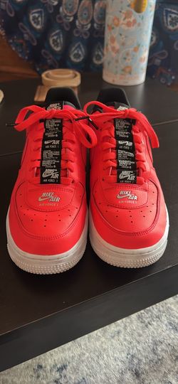 Crimson Nike Air Force 1