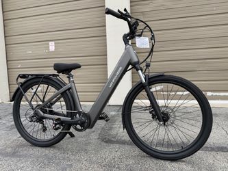 Brand New VANPOWERS UrbanGlide Standard 500W 62 Miles Range Electric Bike  In Gray