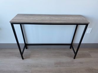Grey Console Table
