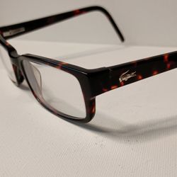 Lacoste Tortoise Shell Prescription Glasses 