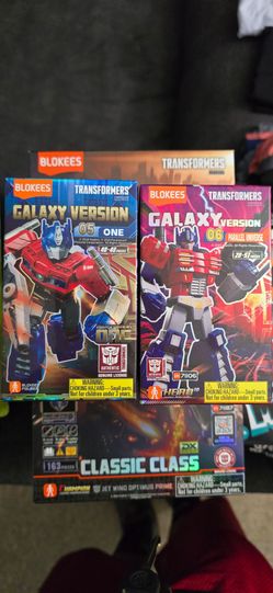 Blokees Transformers Galaxy Version Model Kits Set