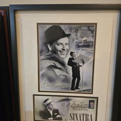 Frank Sinatra framed wall art