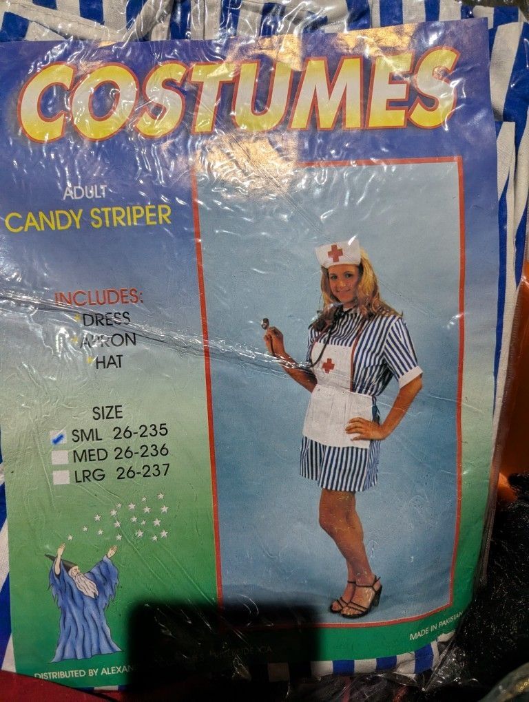 Nurse/Candy Striper Halloween Costume