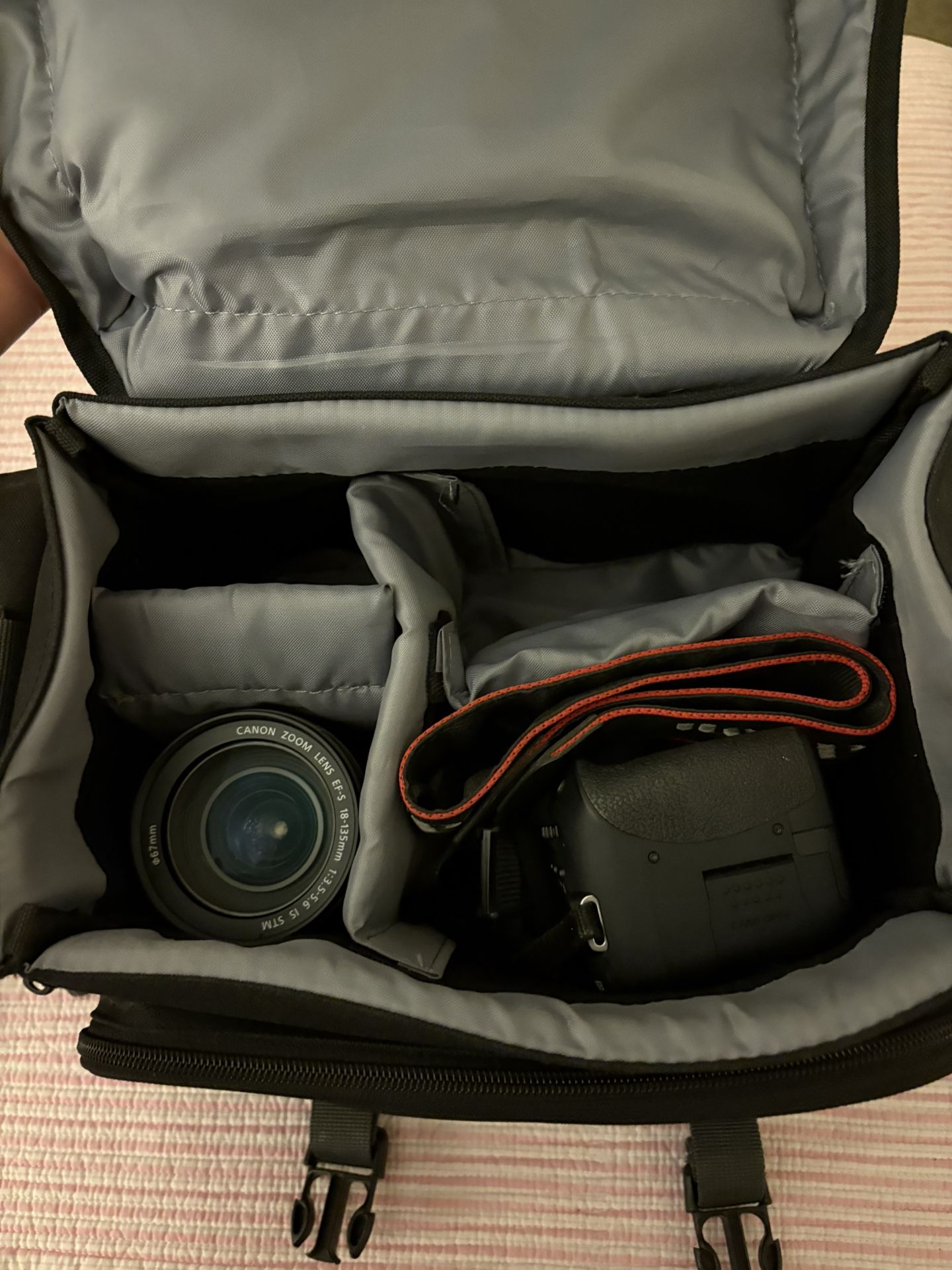Canon - T6s EOS Rebel DSLR Camera with 18-135mm lens 