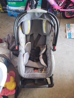 Car seat with base