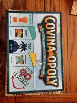 Covina-opoly Boardgame For The City Of Covina 